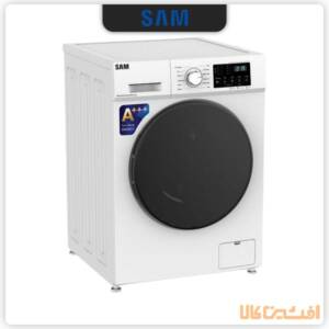 خرید ماشین لباسشویی 8 کیلویی سام مدل UN-Q1435 | افشین کالا