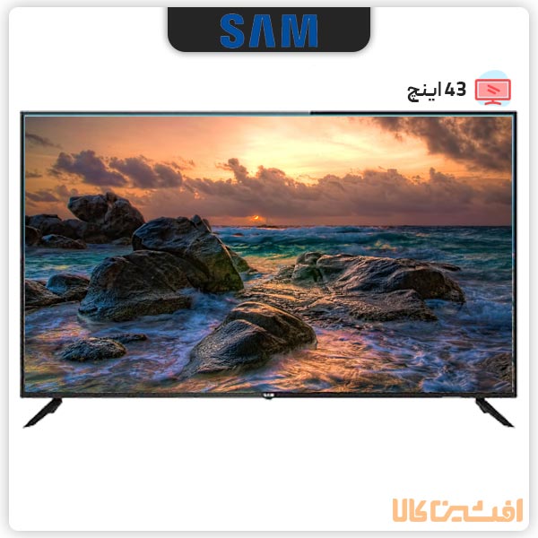 تلویزیون ال ای دی هوشمند سام مدل 43T5600 سایز 43 اینچ