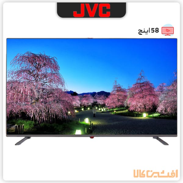 تلویزیون هوشمند جی وی سی مدل LT 58 N100 سایز 58 اینچ