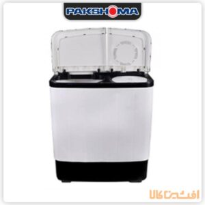 قیمت ماشین لباسشویی دوقلو پاکشوما مدل PAT-8504AJ ظرفیت 8.5 کیلوگرم | افشین کالا