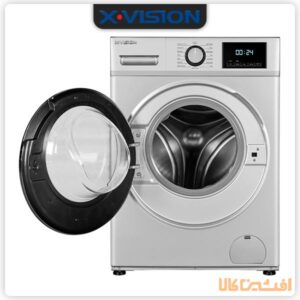 قیمت ماشین لباسشویی ایکس ویژن مدل WH82 ظرفیت 8 کیلوگرم | افشین کالا